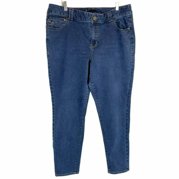 Lane Bryant‎ Skinny 20 average blue jeans LNC - Picture 1 of 4